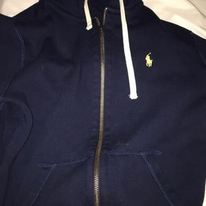 Polo zip hoodie